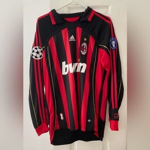 AC Milan Paolo Maldini long sleeve jersey